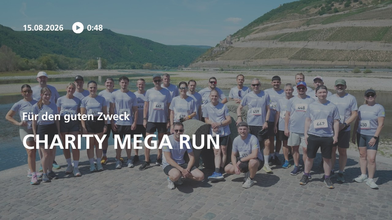 Impressionen des Charity Mega Run in Bingen